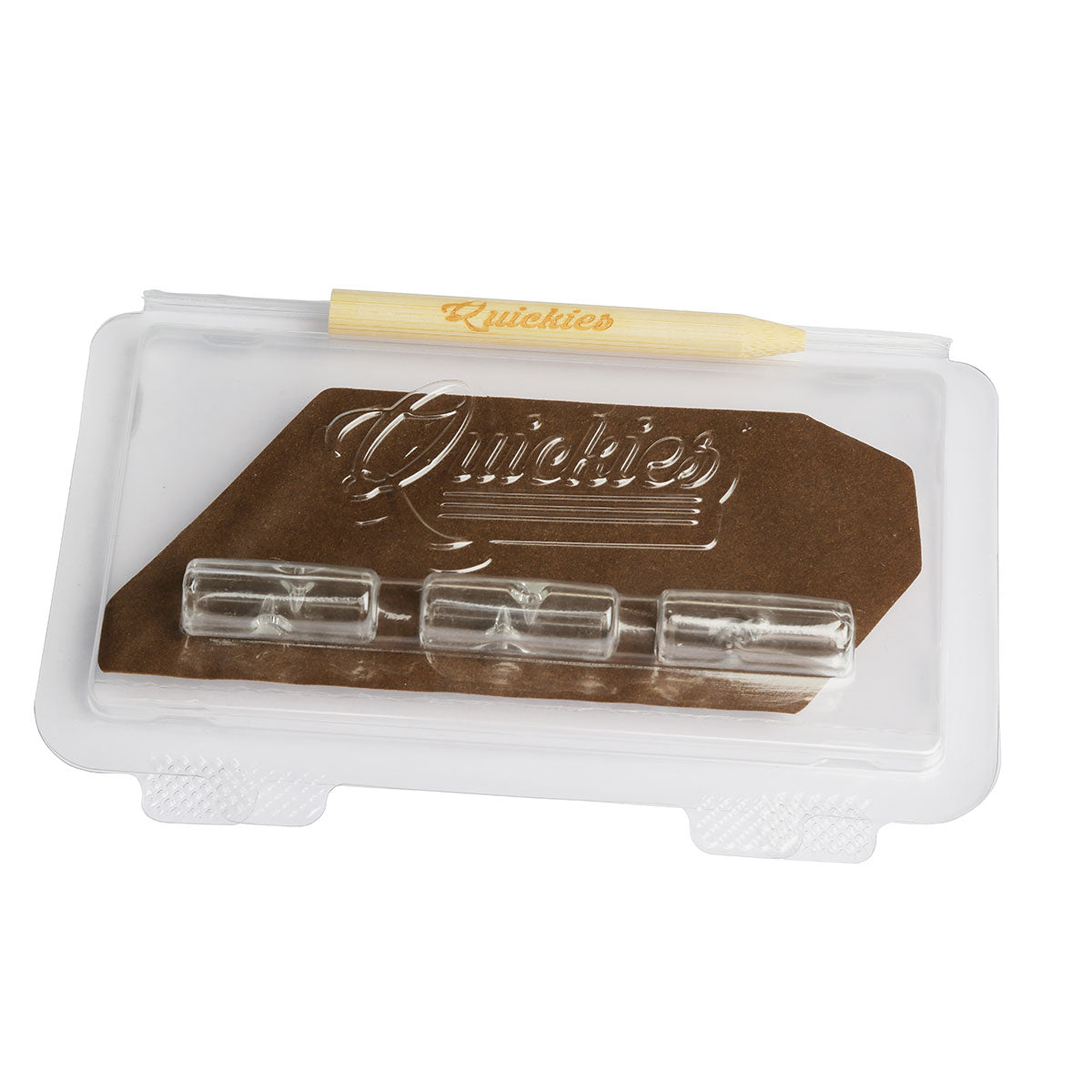 Quickies 3-Packs Hemp Wraps w/ Glass Tips